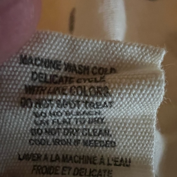 THE GREAT Sleep long slv polka dot cream black top sz 3(L) comfy California - Picture 7 of 9